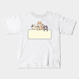 Cat Miaw Kids T-Shirt